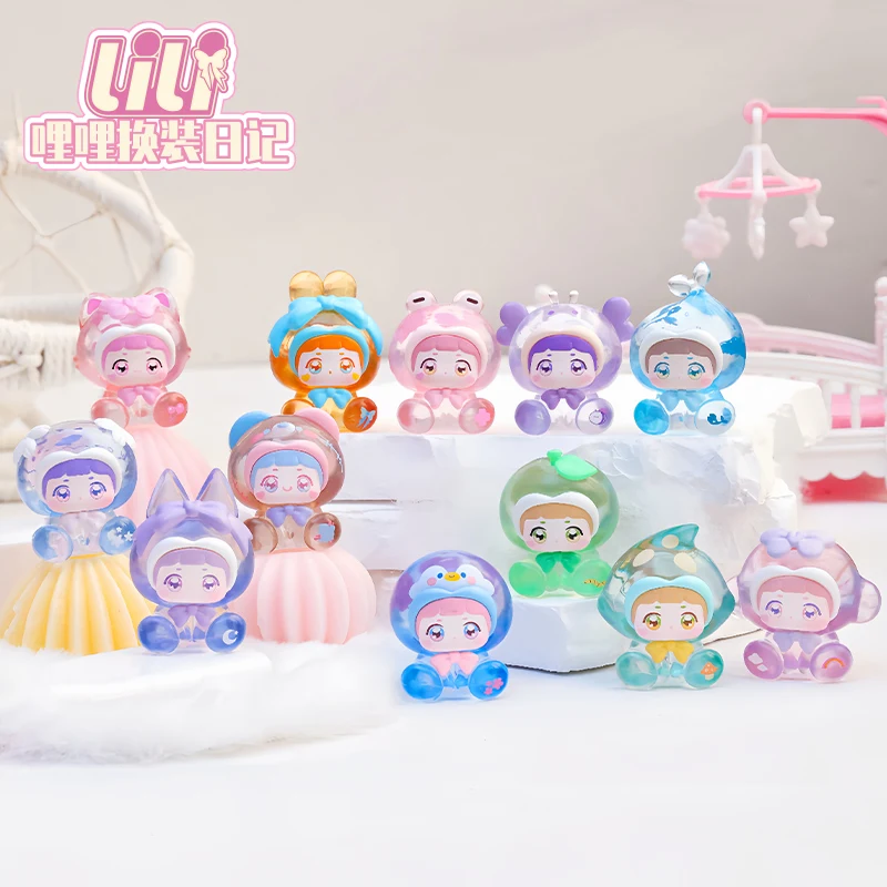 

LILI'S DRESS UP DIARY Series Blind Random Box Toys Kawaii Action Figure Ornaments Figurines Mystery Box Caja Gift