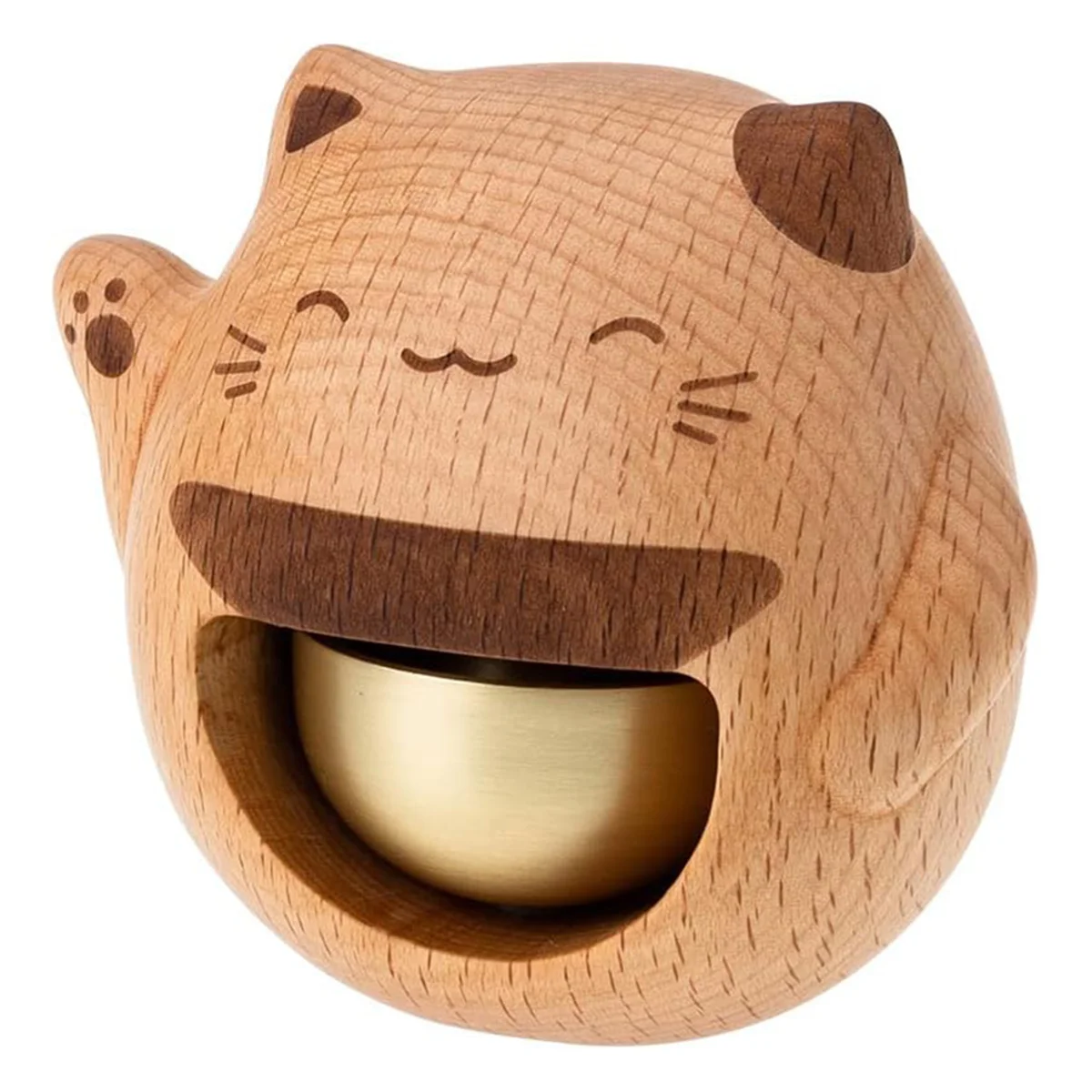 

Solid Wood Shiba Inu Magnetic Doorbell Wind Chime Creative Wooden Dopamine Animal Shape Entryway Reminder Doorbell