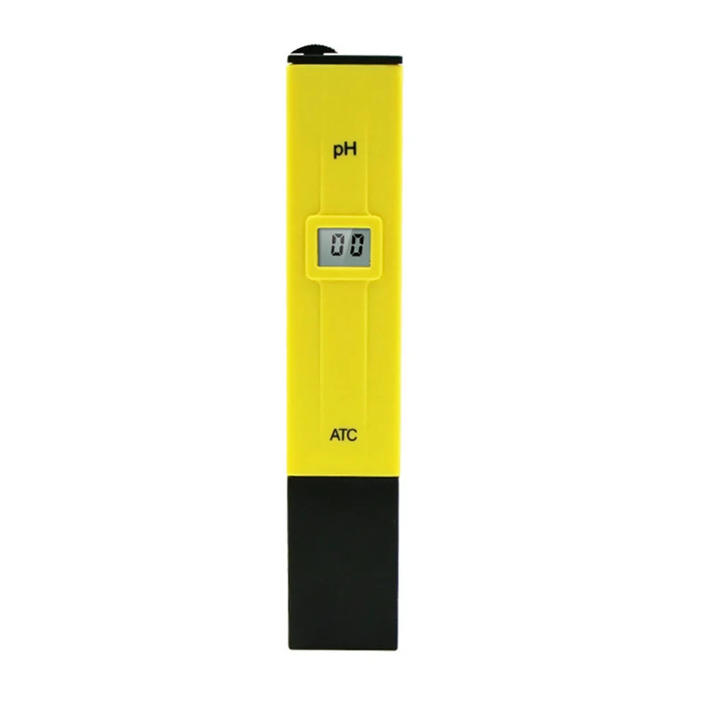 

PH Measurement Pen Yellow Advanced Digital Technology Clear Readout for Fishing Use PH Analyzer Tool