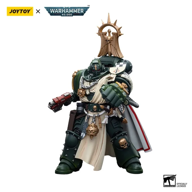Figura de Acción JOYTOY 1/18 40K Dark Angels Master Lazarus con Puño de Poder, Modelo Militar de Anime, Juguetes y Regalos (En Stock)