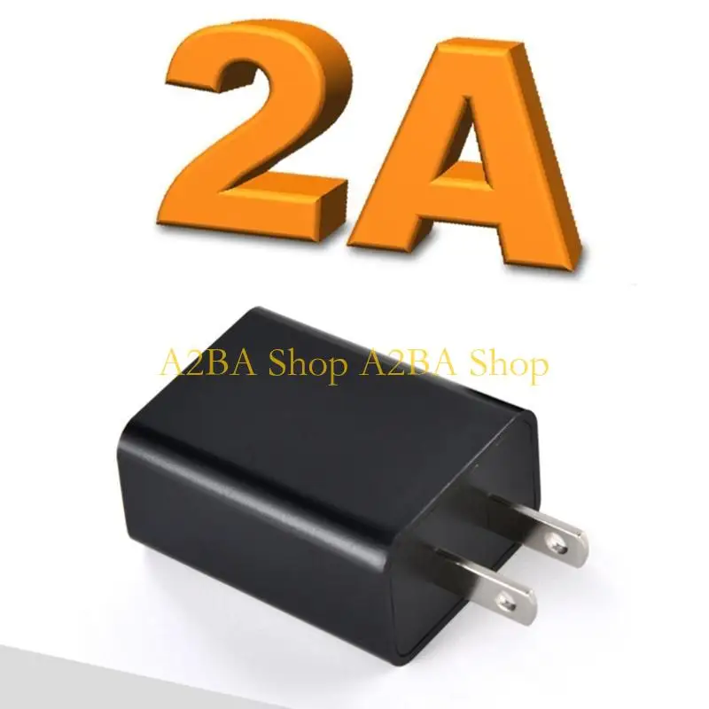 

A2BA USB Wall Plug 5V 2A Fast Charging Block Power Adapter for Phone Pad Bottle Warmer Multiple Electronic Devices