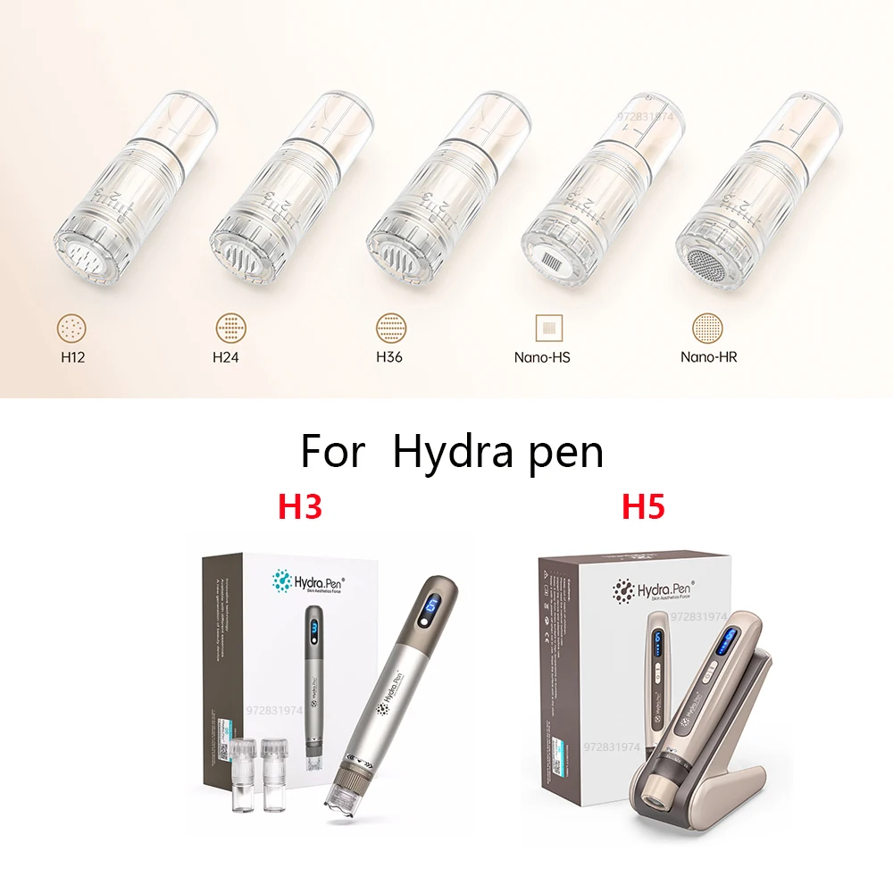 Original Manufacturer Hydra.Pen H3 / H5 Replacement Needles Cartridges - (1 Pack) - MTS Microneedling Skin Care