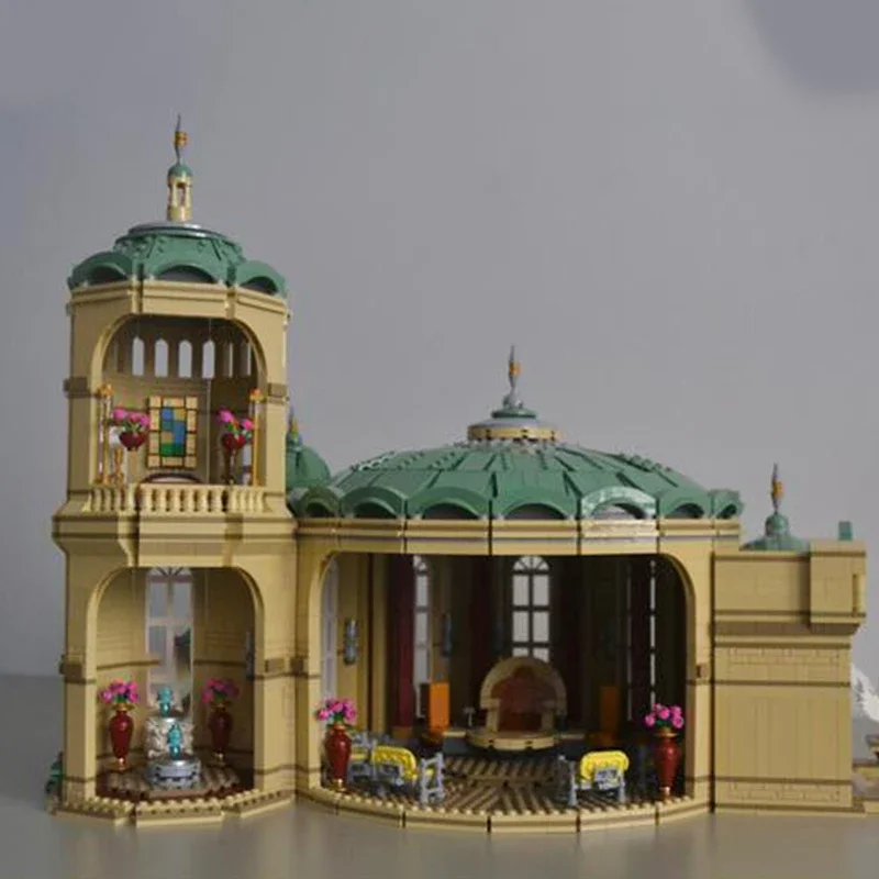 Moc Bouwstenen Street View Modelserie Grand Palace Technische Bakstenen Diy Assemblage Beroemd Speelgoed Voor Childr Vakantiegeschenken