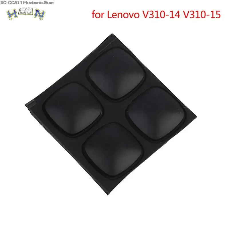 4Pcs/Set Laptop Rubber Feet for Lenovo V310-14 V310-15 Bottom Shell Foot Pad 17.18*17.18*4.3mm