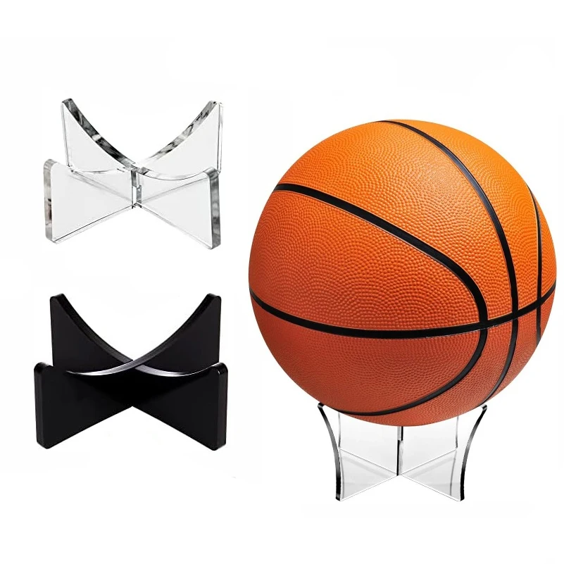 

Портативный дисплей, сверхмощная акриловая подставка для мяча, аксессуары для баскетбола, футбола, регби, боулинга, держатель дисплея