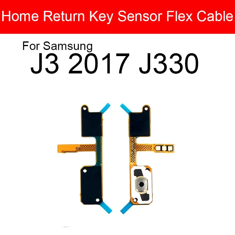 Navigator Return Sensor For Samsung Galaxy J1 J100 J2 J3 J4 J5 J7 Max Pro 2017 2018 Return Key Home Button Flex Cable Repair