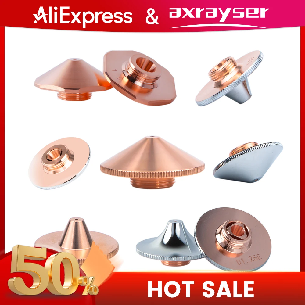 

Оптоволоконная Лазерная насадка Axrayser D28 D32 H15 M11 M14 Калибр 0,8-6,0 режущая насадка для лазерной режущей машины Raytools Precitec WSX