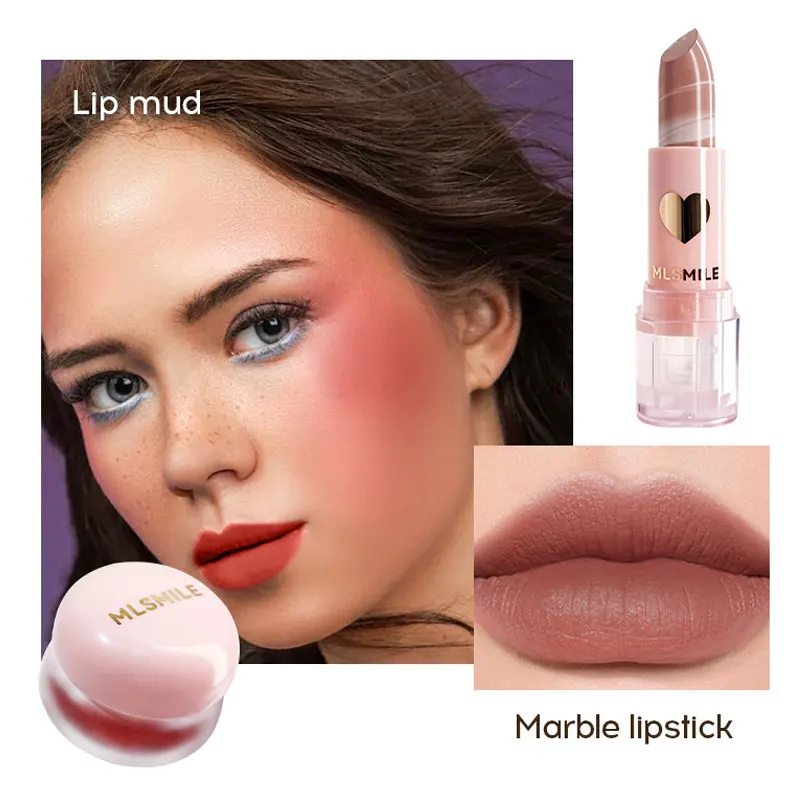 แต่งหน้าชุดจัดระเบียบกรณีลิปสติก Contour Highlight Liquid อายแชโดว์ Lip Mud ดินสอเขียนคิ้วมาสคาร่าชุดเครื่องสําอางผู้หญิง