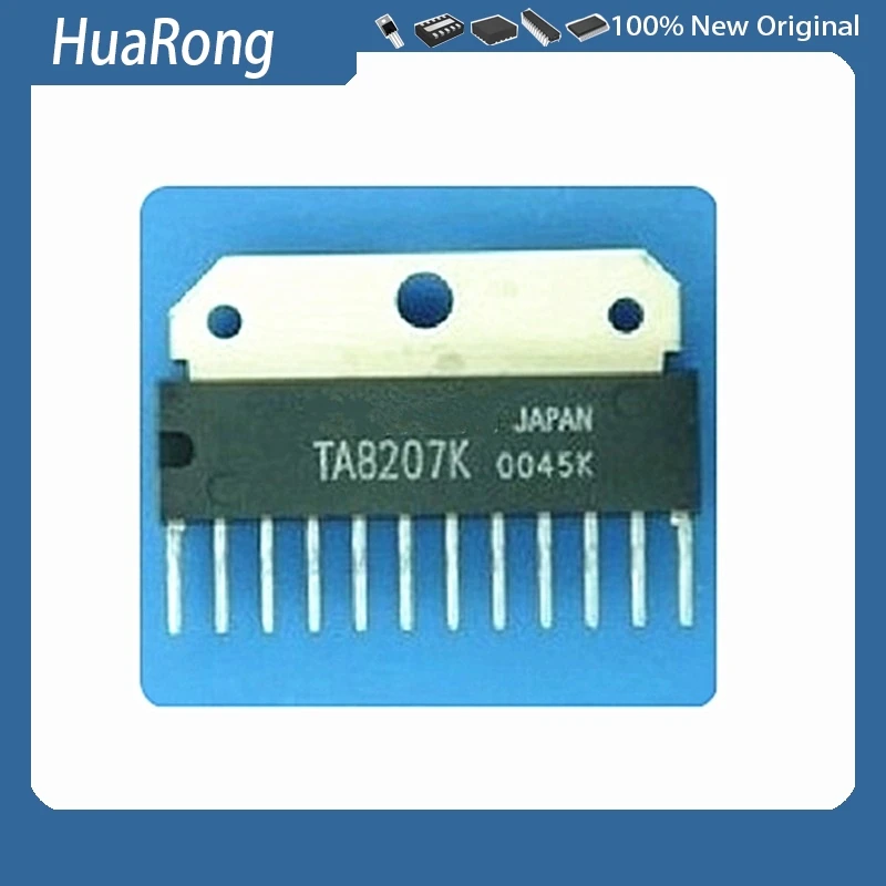 10Pcs/Lot TA8207K TDA8207 ZIP-12