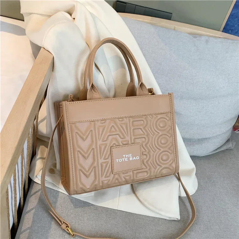 New Solid Color Commuter Bag High-end One-shoulder Cross-body Bag for Women The Tote Bags Tote Bag for Women