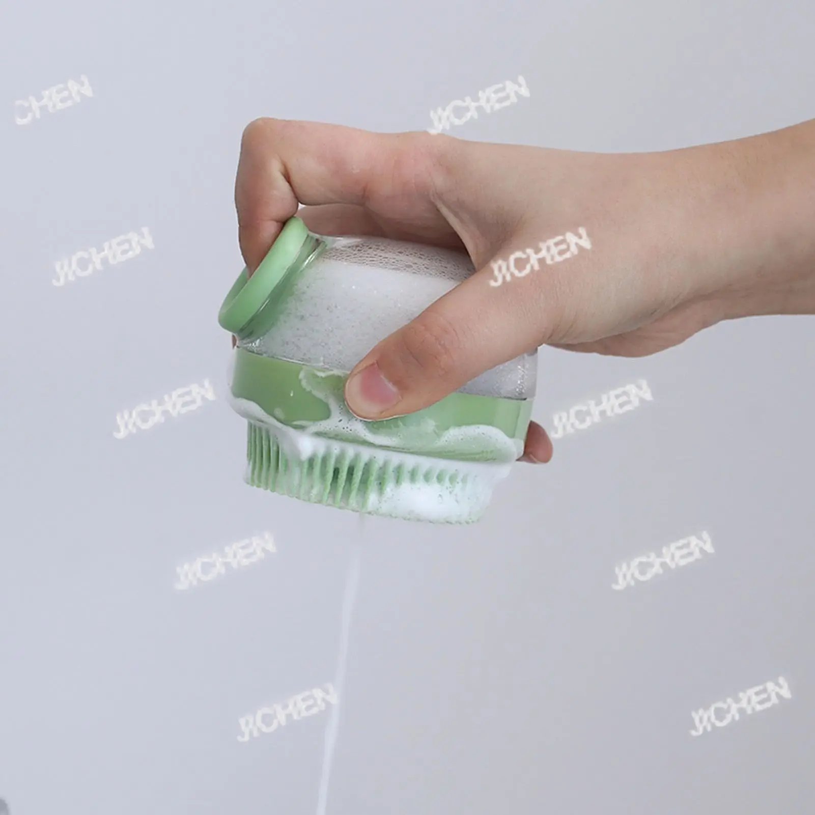 

Neu shampoo comb hair brush with liquid shampoo brush head cleaning massage