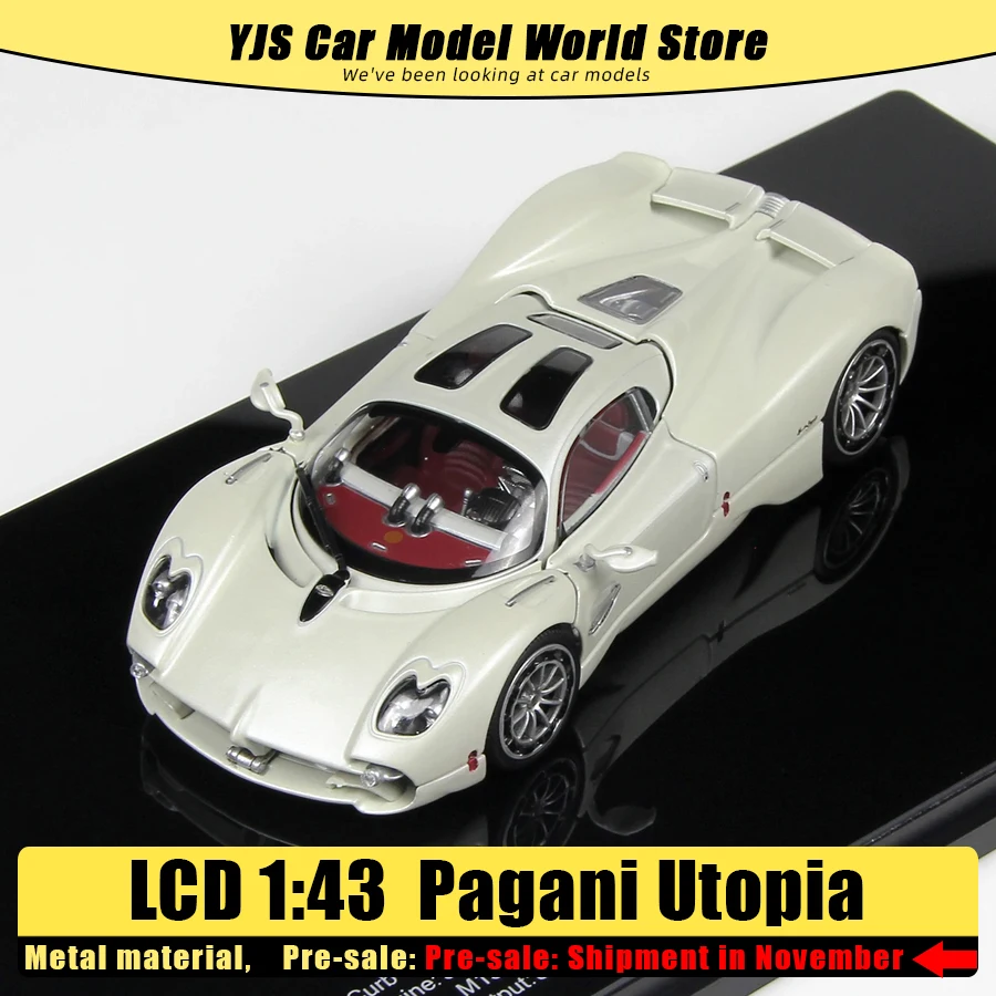 

Pre-sale die-casting model LCD 1/43 scale Pagani Utopia alloy Full open car model Sports car Metal car model Static display Holi