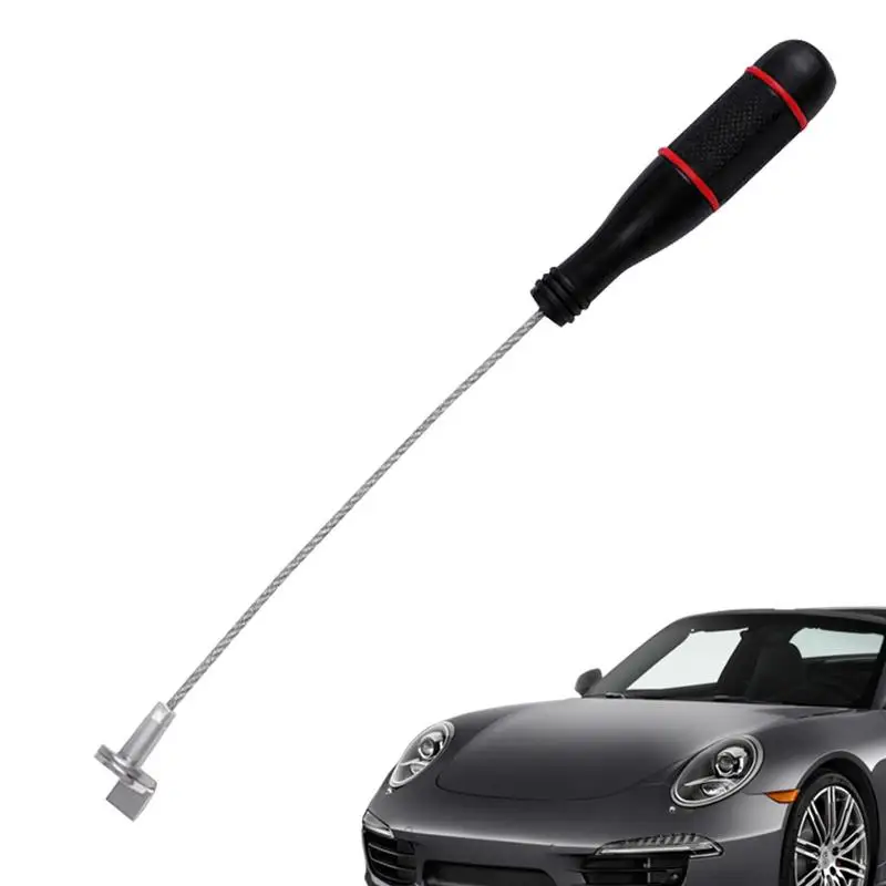 

Magnetic Oil Drain Plug Remover Tool Magnetic Sump Plug Removal Pick Up Tool With Flexible Shaft Magnetic Oil Plug Remover Metal