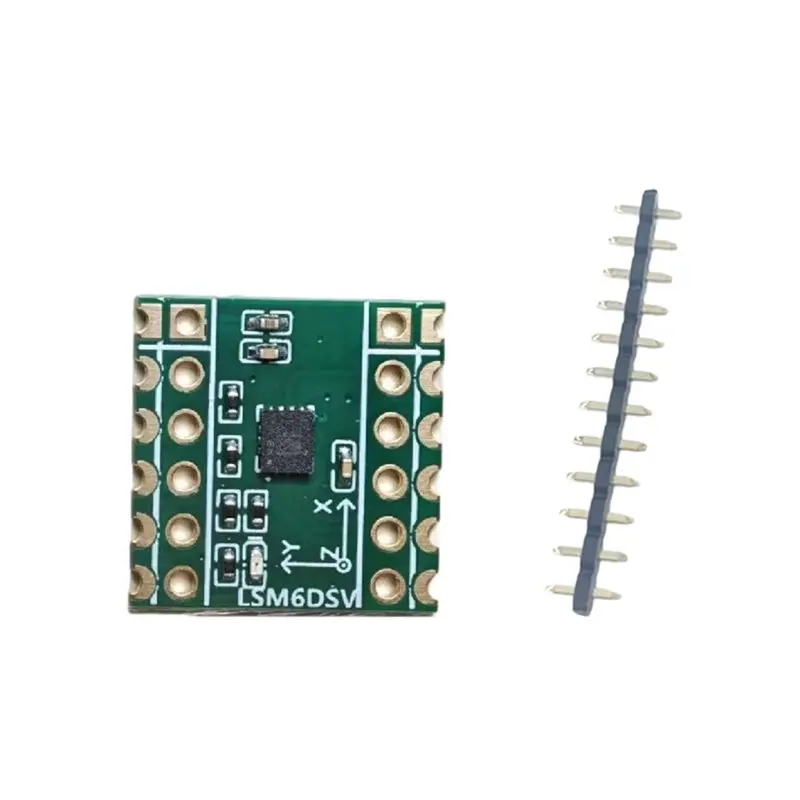 B27B Six-Axis Sensor LSM6DSV Module Supports SPI/IIC For Smolslime For Slimevr - Accelerometer & Gyroscope Data Logging