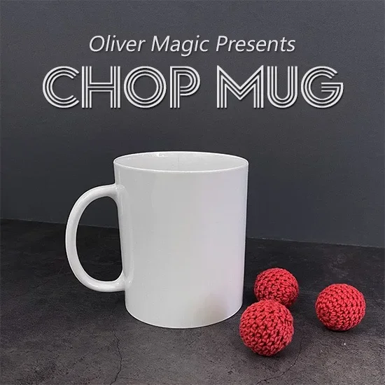 Chop Mok van Oliver Magic Stage Goocheltrucs Cup en Ballen Illusie Magnetische Cup Close up Magia Goochelaars Prop Gimmick Accessoire