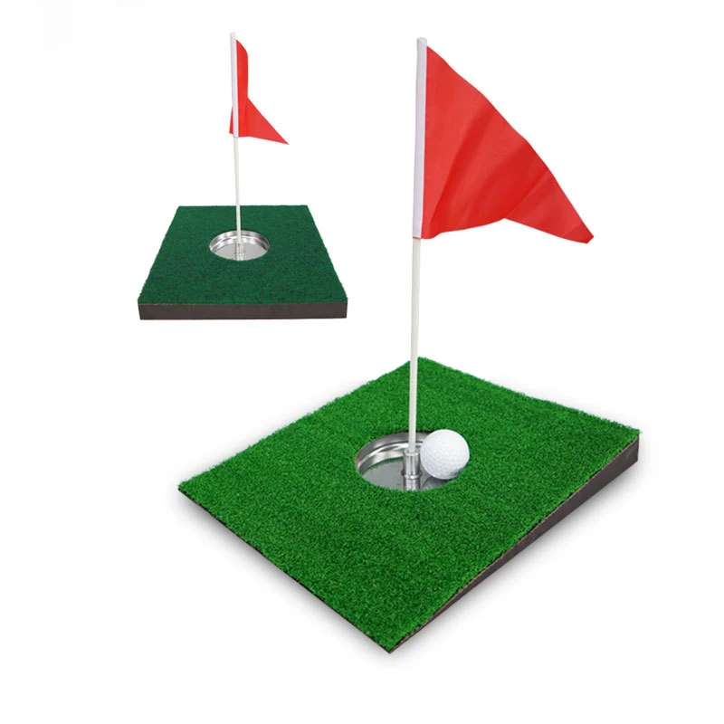 

Golf Putting Mat,Compact and Convenient Simulation Green Mini Putter Disc,High-density Grass Putter Slope Practice Device