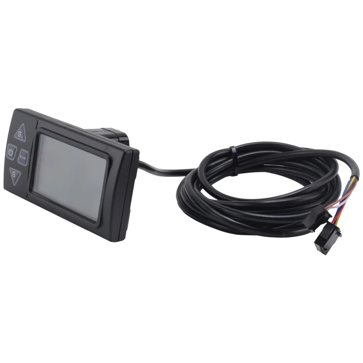 S861 LCD Ebike Display with SM Plug for Electric Bike BLDC Controller Control Panel Black 24V-36V