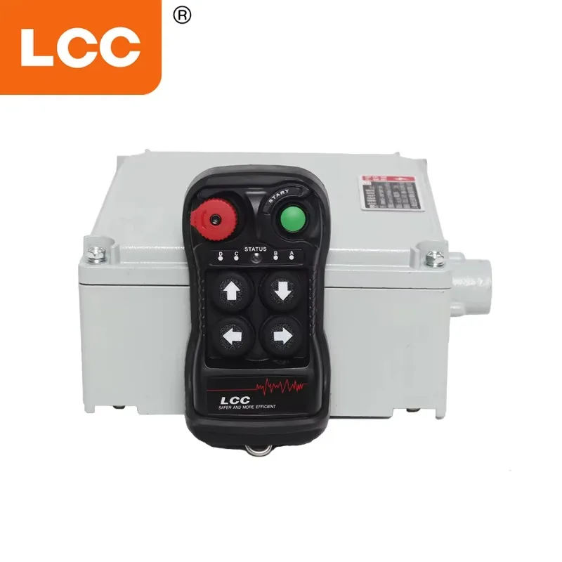 BQ400 Explosion-Proof Wireless Remote Control With 4 Single-Speed Buttons For Industrial Crane And Hoist Safety