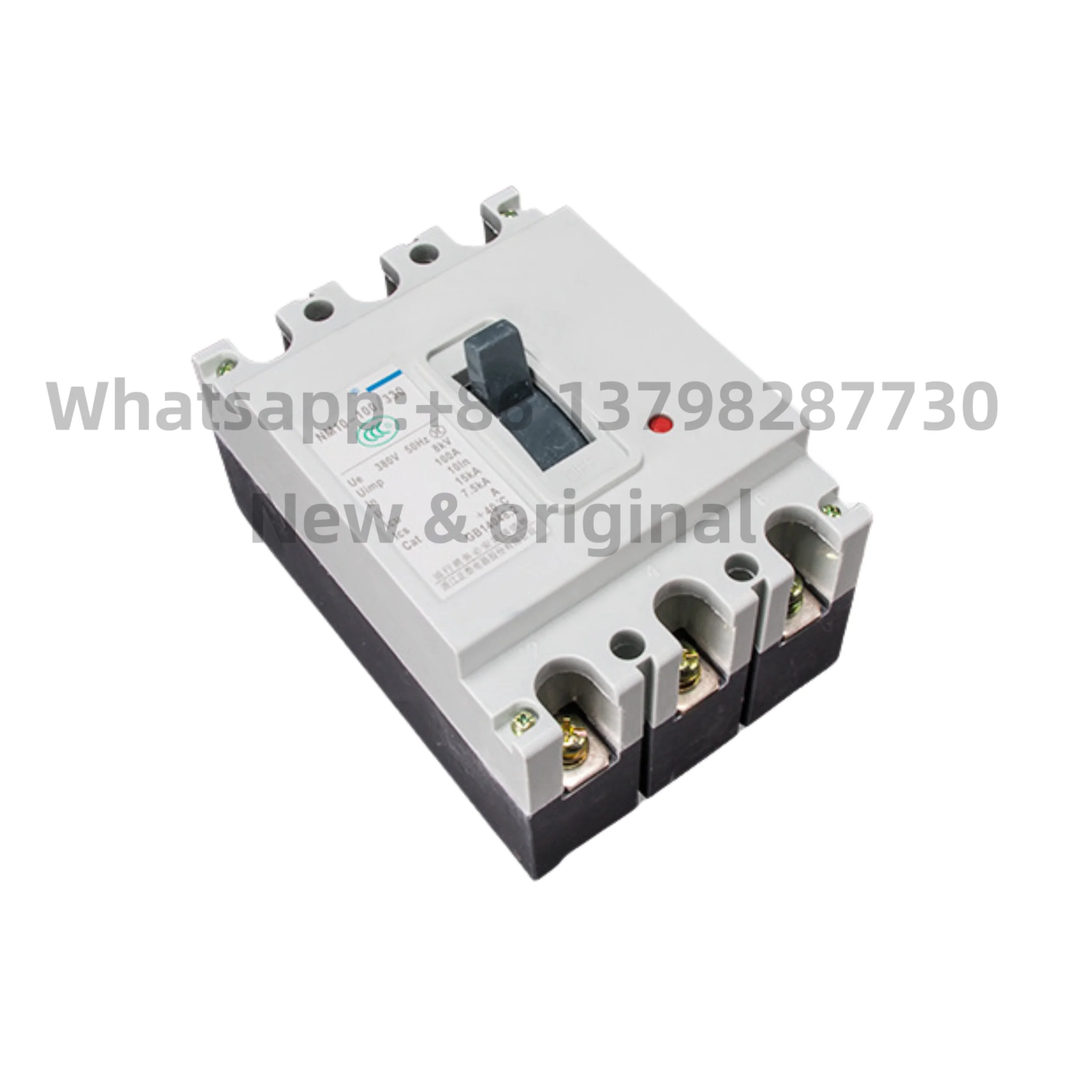 New original Molded case circuit breaker NM10-100/330 three-phase air switch 3P 63A 80A 100A