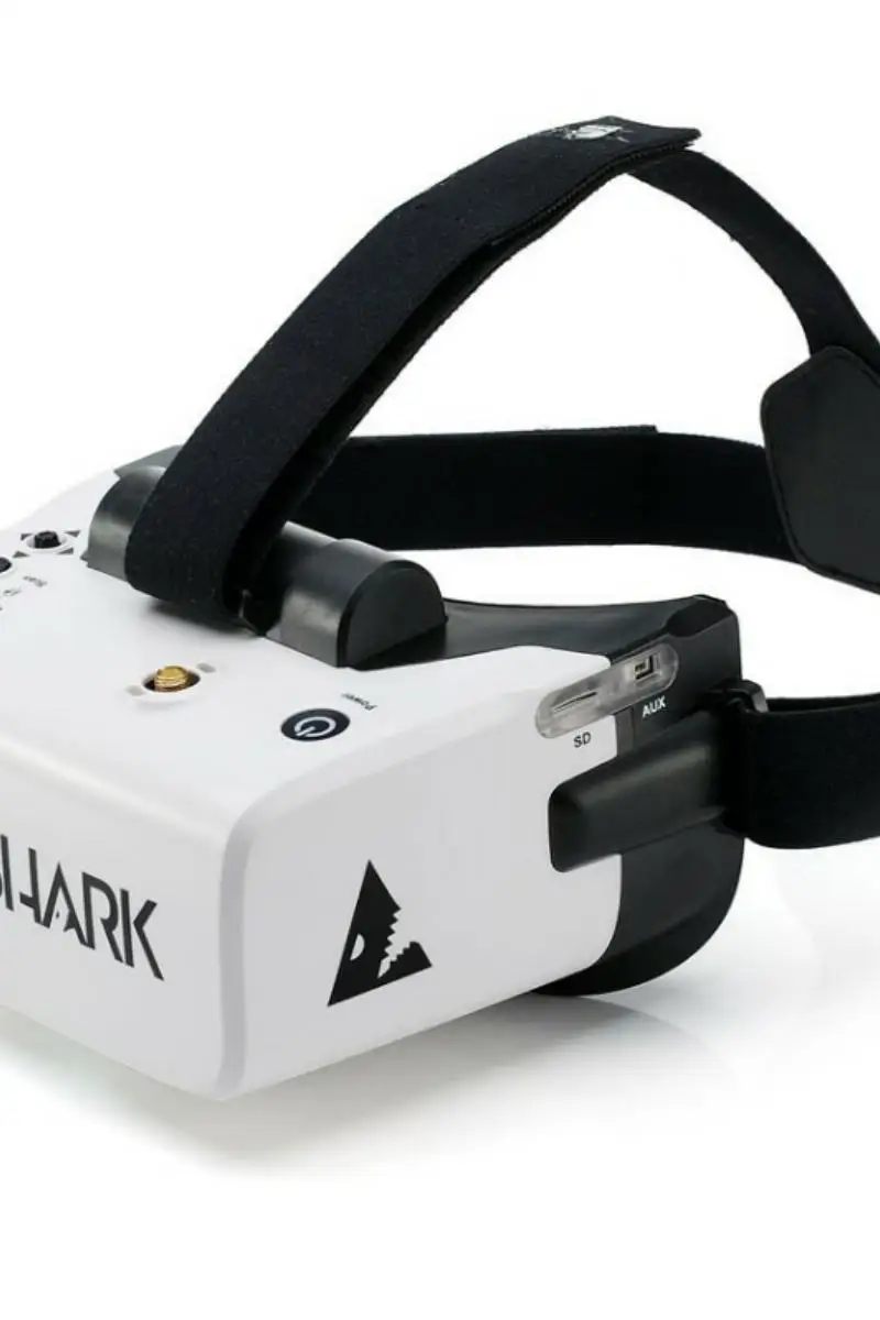 Óculos Fat Shark Scout FPV 4,0 polegadas NTSC/PAL Óculos de cabeça ajustáveis com seleção automática para corrida Rc Fpv