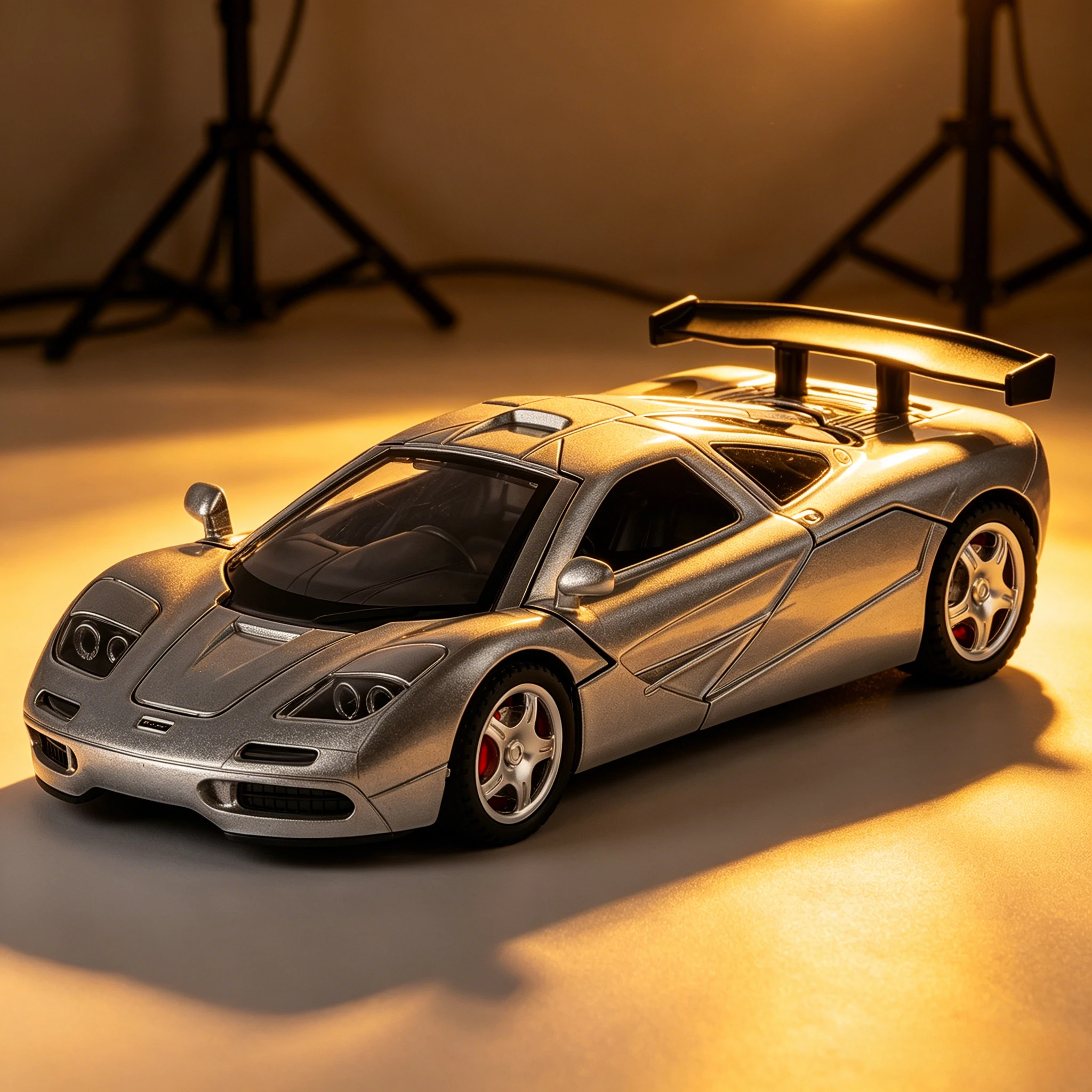 

1:32 F1 Alloy Car Miniature Toy Diecast Model Doors Opened Sound Light Pull Back Vehice Favorite Ornament