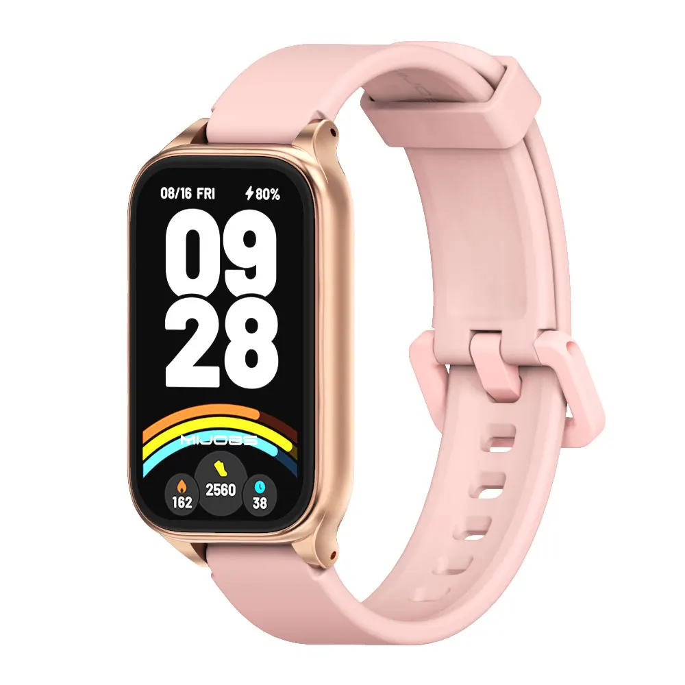 Armband für Xiaomi Mi Band 9 Active Armband Globale Version Silikon Wasserdichtes Armband Mi Smart Band 9 Active Strap – Detail 5