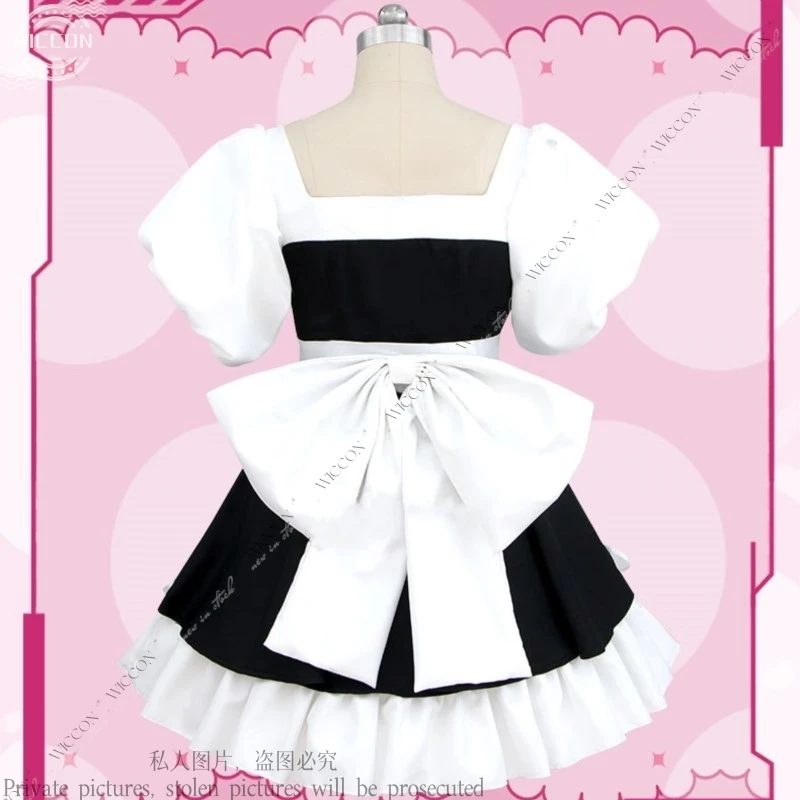 Anime ALIEN STAGE Sua Gallery Cosplay Lolita Jurk Meid Uniform Cosplay Kostuum Pruik Halloween Leuke Vrouw Rollenspel Dagelijkse Outfit