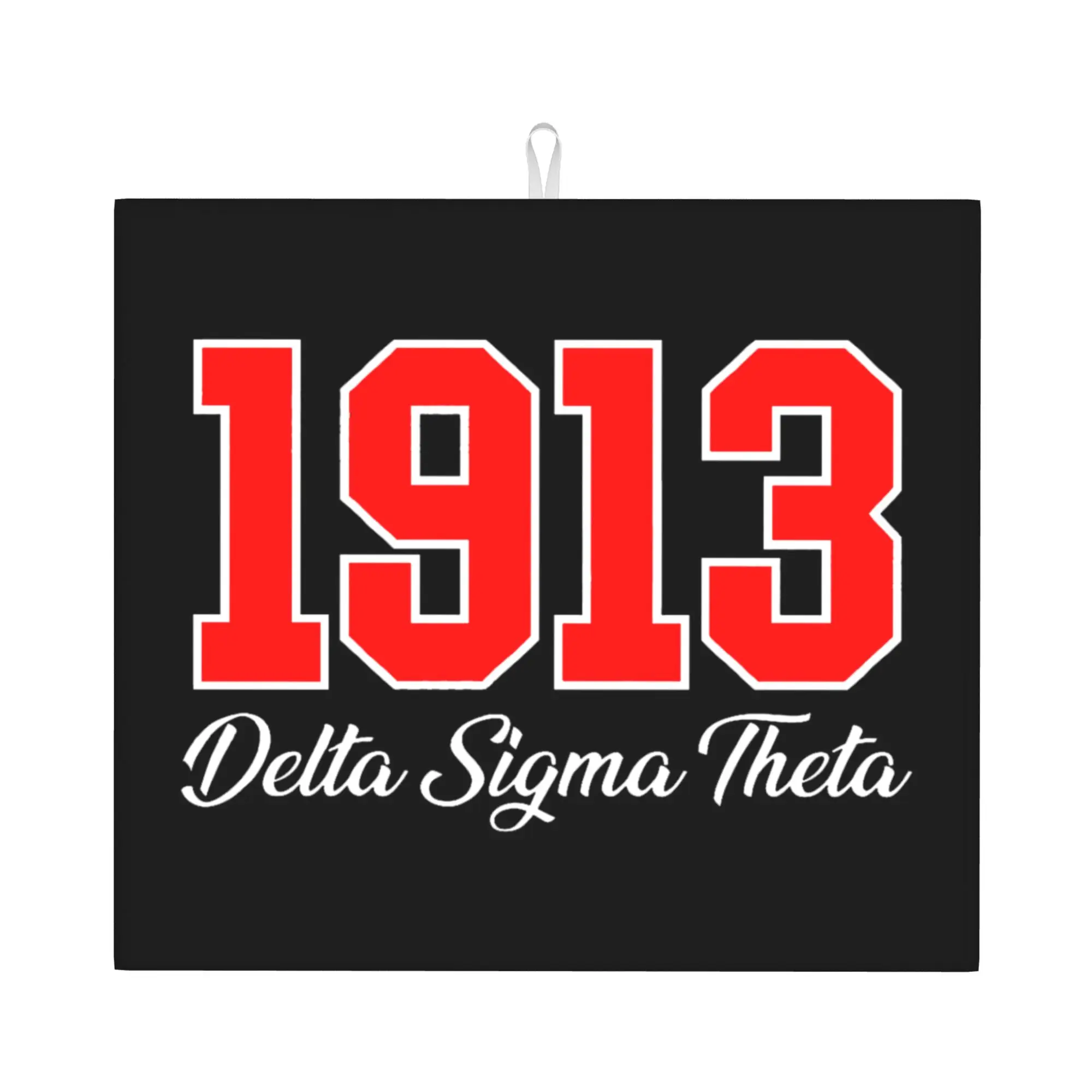 1913 Delta Sigma Theta Sorority Non‑Slip Waterproof Absorbent Barware Tableware Oil Proof Bathroom Drying Mat For Kitchen