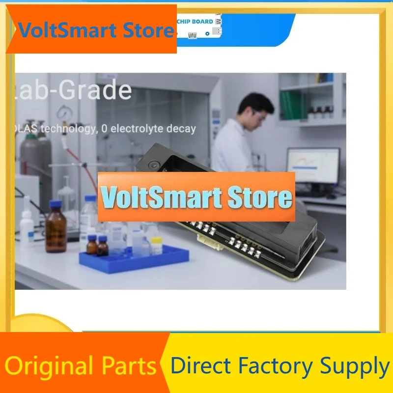 VoltSDFRobot Gravity CTM-001 Laser CH4 Methane Detector Factory-Calibrated Lab Precision Sensor Excel Data Output No Programming