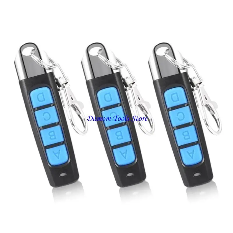 57BE 3pcs Universal Garage Door Opener Remote Easy Copy Solution Garage Door Opener