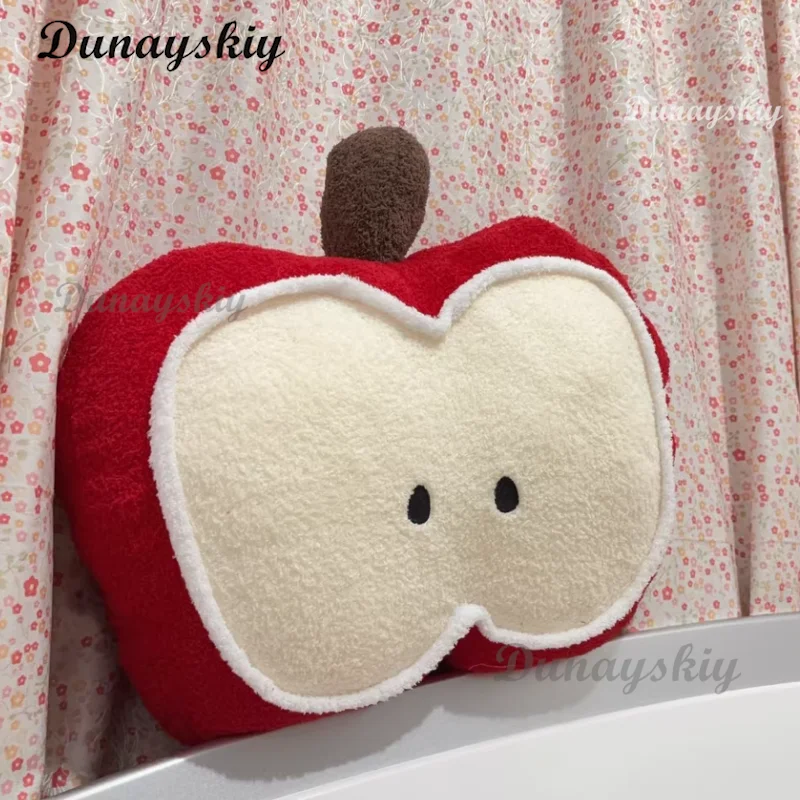 أنيمي لعبة الحب و Deepspace Caleb تأثيري أبل الشكل القطن بلوشي النوم الحصير طالب القيلولة الوسائد دمية الحشو