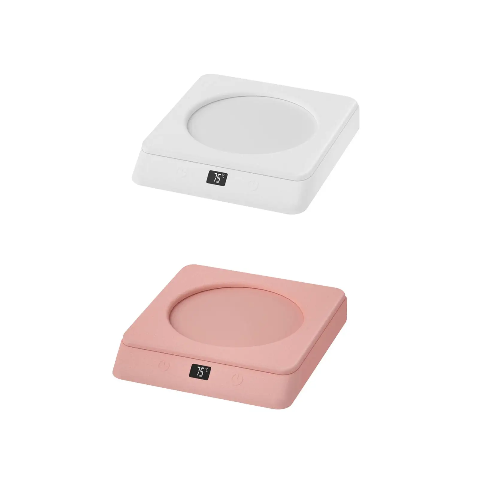 Chauffe-tasse à café antidérapant, plaque chauffante pour thé, tasses en acier inoxydable