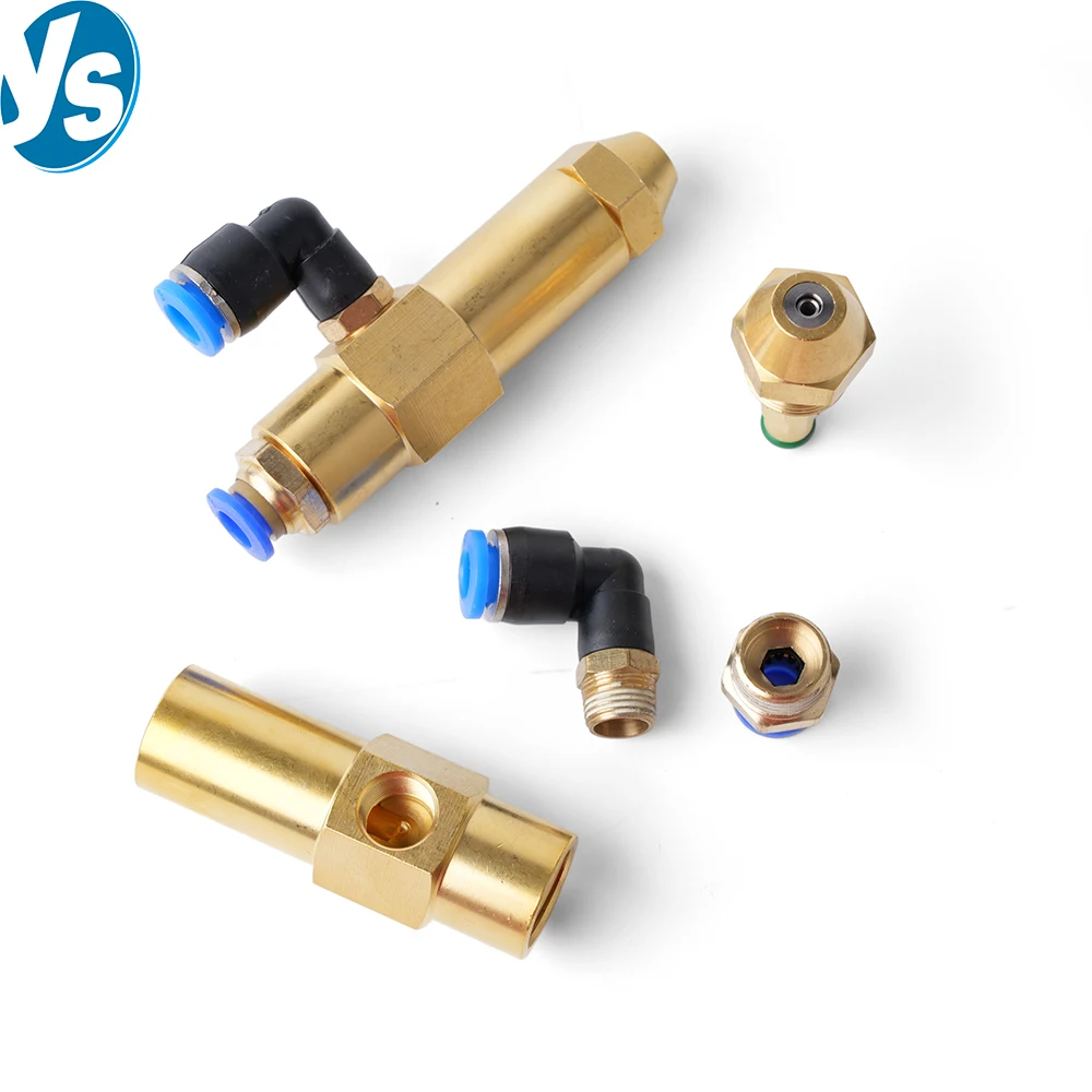Discount 1pc Siphon Oil Burner Nozzle Air Atomizing Fuel Burner Heavy Oil Burner Nozzle 9/16