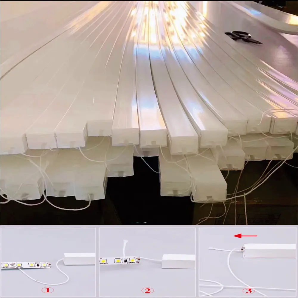 LED Neon Soft Lamp, tubo flexível, sinal de sílica Gel, impermeável, Strip Light, decoração ao ar livre, WS2811, WS2812B, 0,5-5m