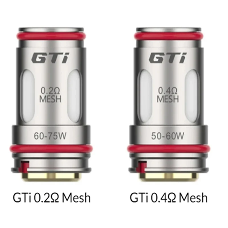 Lot de 5 VégétGTi Mesh 0.2ohm 0.4ohm, pour Itank pad Ohm precious TARGET 200 100/80 GEN 80S & 200 Kit