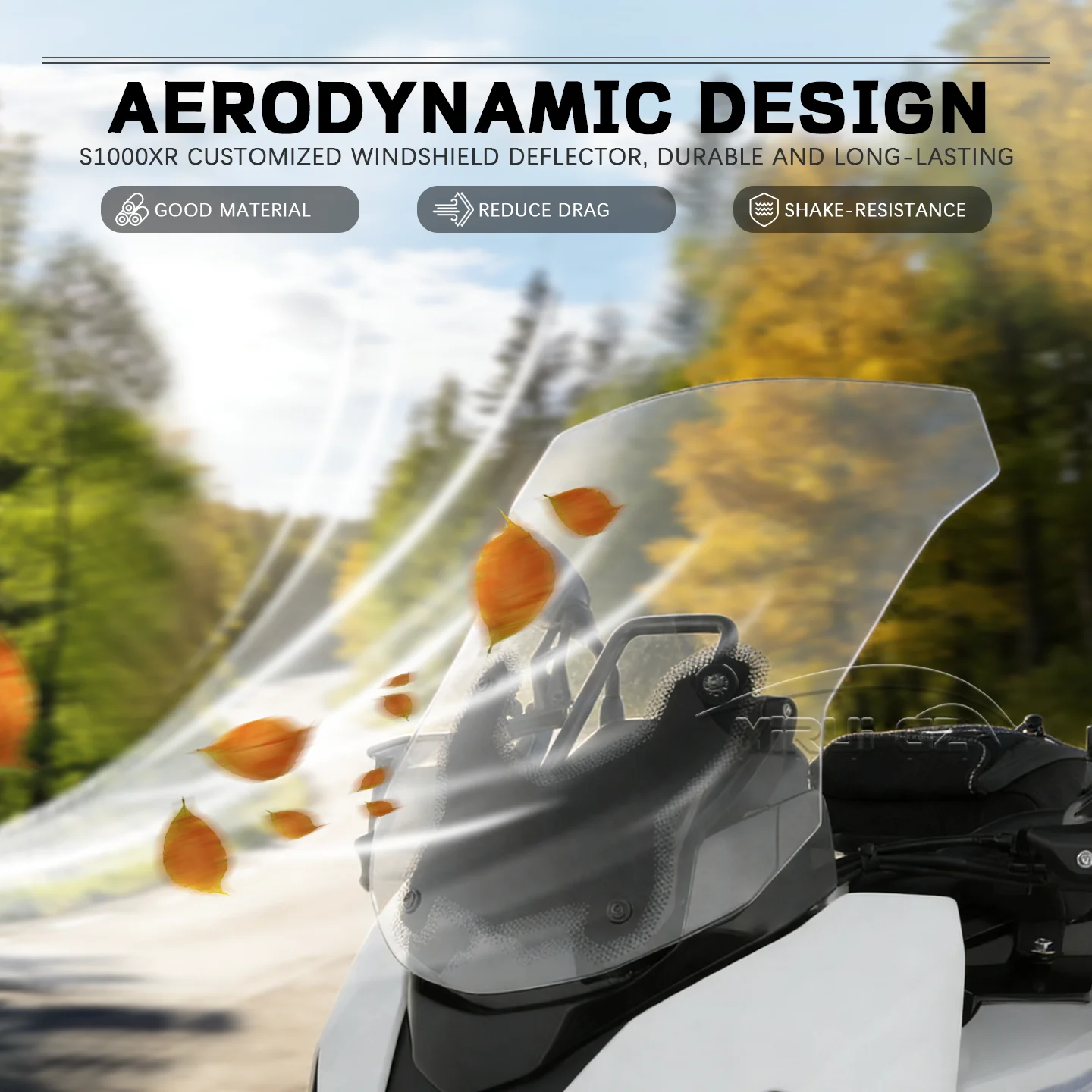 NEW Expanded Windscreen Windshield For BMW S1000XR Motorcycle Accessories Wind Deflector Screen Fairing S1000XR 1000xr 2020-2023