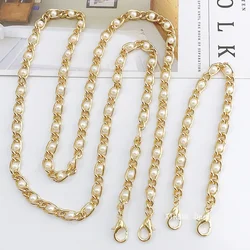 40cm/120cm Pearl Bag Chain Replacement Shoulder Bag Strap Handle Belt Bag Parts