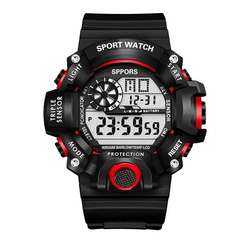 Reloj despertador luminoso anticaída, reloj electrónico, relojes de pulsera digitales deportivos para estudiantes, regalo de joyería de alta gama,