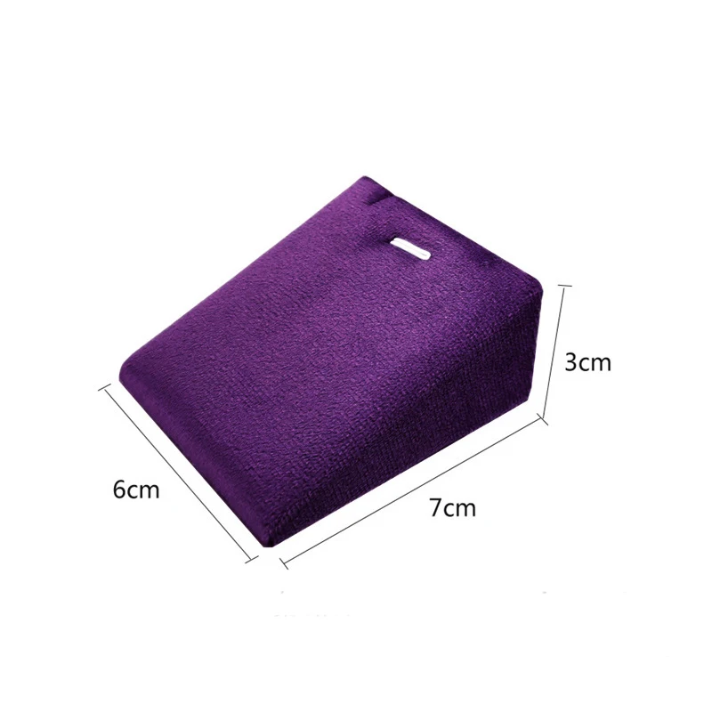 High-End Purple Velvet Jewelry Display Stand for Store Home,Multi-Functional with Soft Lining,Earrings,Rings,Necklaces,Bracelets image 3