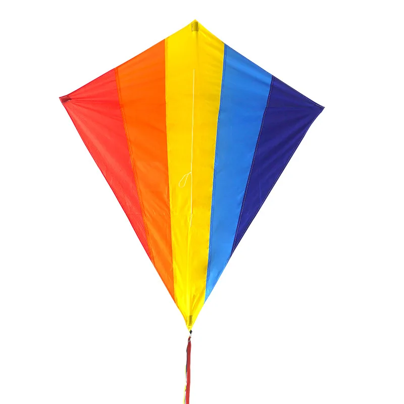 Weifang Drachen Rainbow Diamond Drachen 120 x 100 cm mit 50 Linien Kindergeburtstagsgeschenk