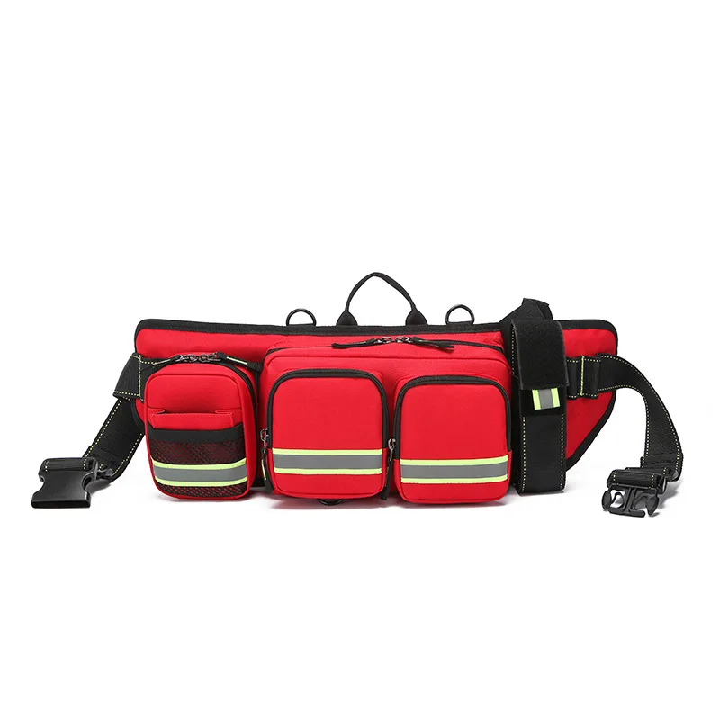 Waterproof and large capacity epidemic prevention shoulder bag, medical waist bag