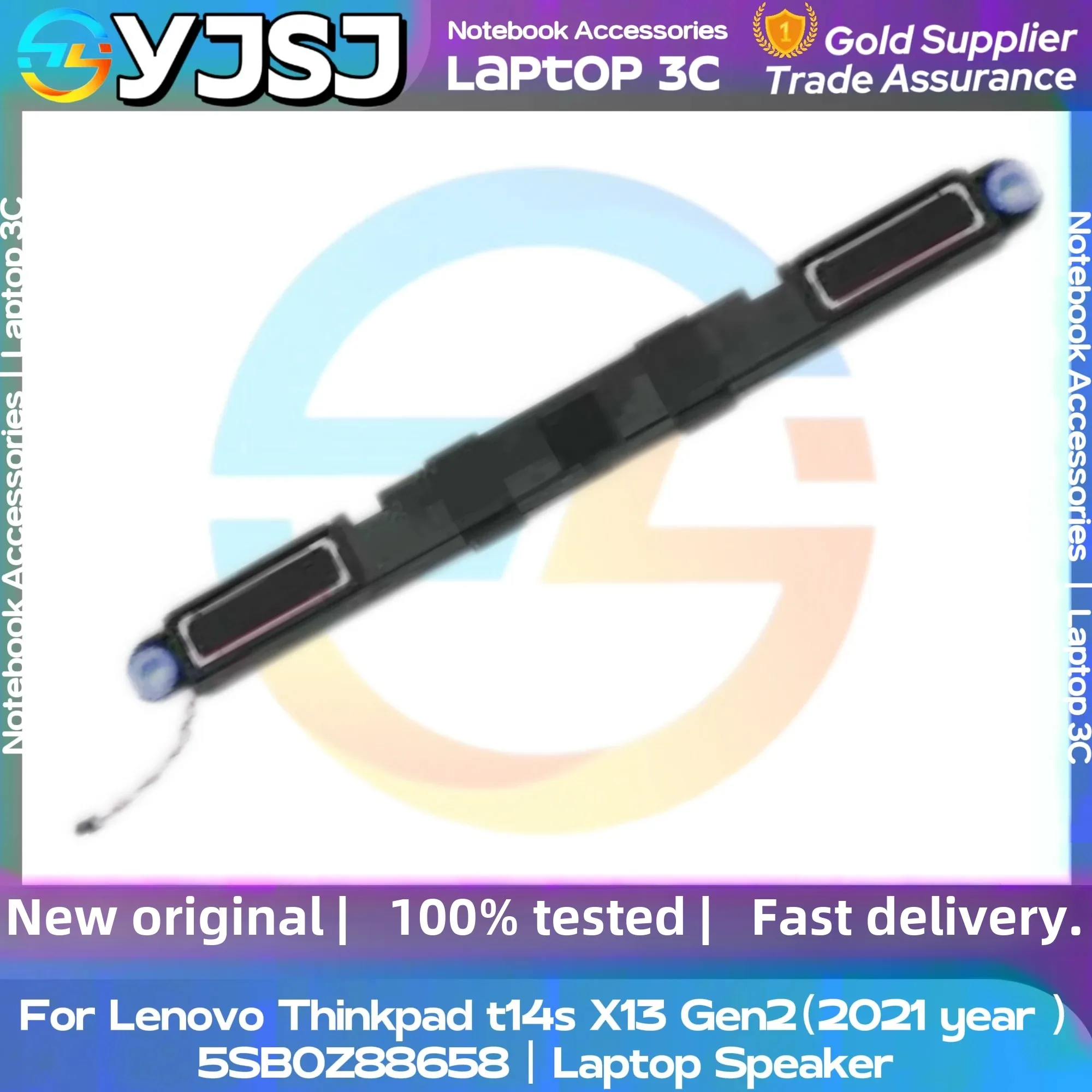 New GENUINE Original Laptop SpeakerFor Lenovo Thinkpad T14s Gen 2 X13 Gen 2 2021year built-in speaker horn audio 5SB0Z88658