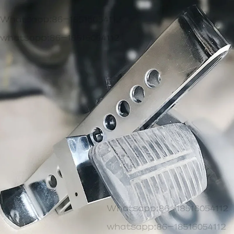 Car clutch lock, oil door lock, brake lock, stainless steel material, suitable for all types of anti-theft locks