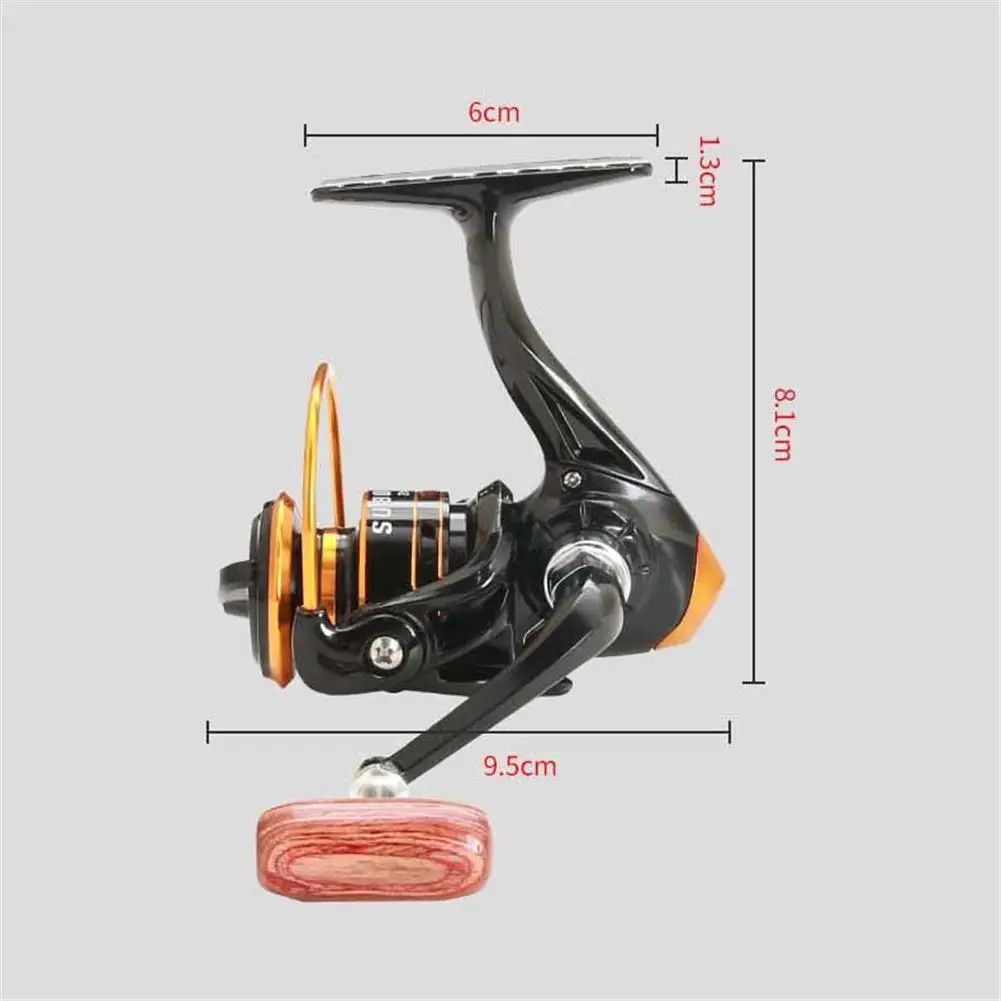 800 Type Fishing Reel Folding Rocker Micro Spinning Wheel Fishing Accessories