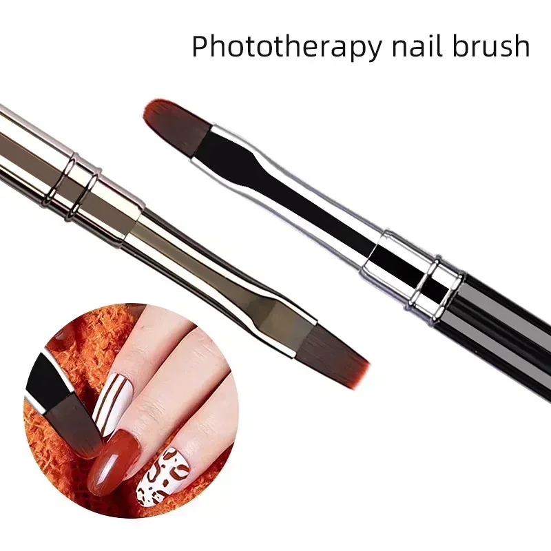 1/2 Stuks Professionnel Borstels Tools Nagel Lijm Fototherapie Pen Uv Gel Borstel Pen Acryl Nail Art Schilderij Tekening Borstel Manicure