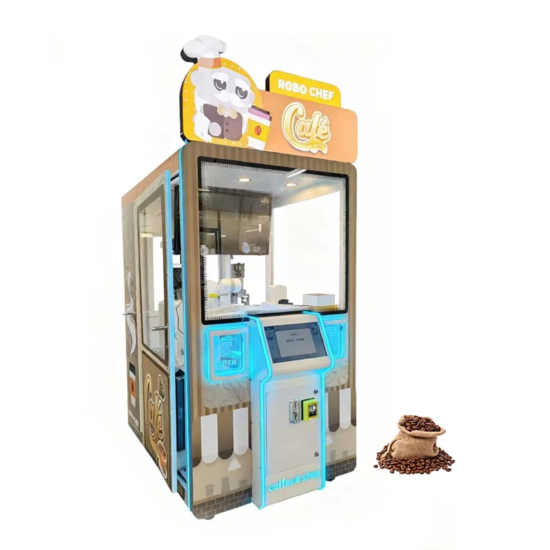 Customized Robotic Barista Coffee Vending Machine Robot Coffee Vending Machine