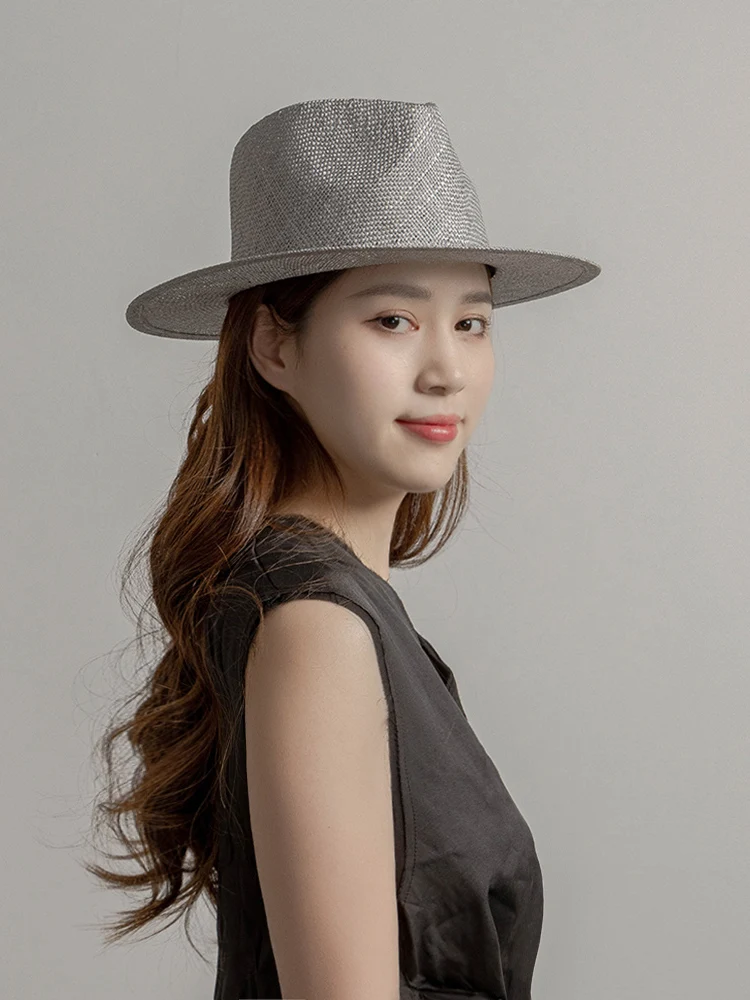 chapeau-de-paille-tresse-a-la-main-a-large-bord-pour-femme-elegant-et-decontracte-protection-solaire-estivale-chapeau-de-jazz-d'exterieur-chapeau-de-voyage-pour-jeune