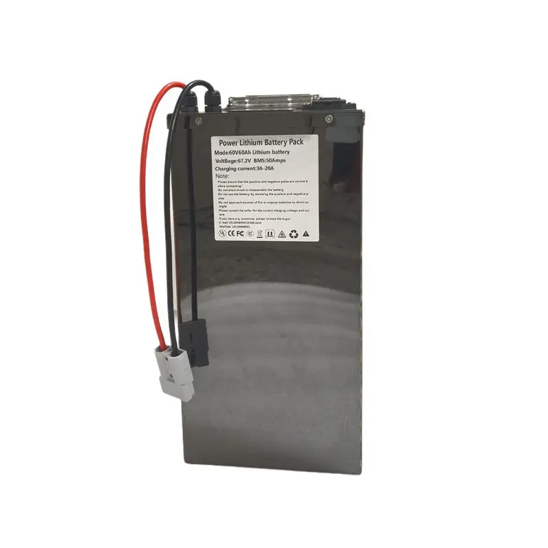 100Ah 60V 60Ah 80Ah 30Ah 60V 40Ah 150Ah 120Ah lifepo4 batería de litio con Bluetooth APP BMS para Scooter barco + cargador