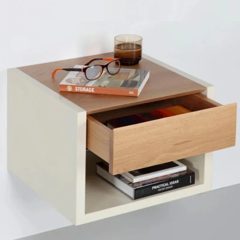 Design Bedside Table Wood Coffee Open Cabinets Cute Side Room Auxiliary Night Stand Gamer Cabinet Nachttisch Designer Headboard