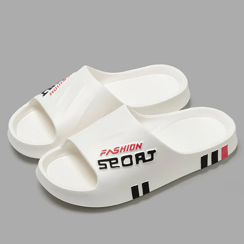 

Men's Indoor Flip-Flops Anti-Slip Bathroom Slippers New Style Couples Slippers EVA Smelly Feet Worn Comfortable Home Slippers